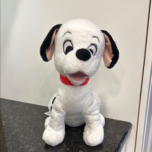 Disney Store 101 Dalmations Plush Dog Lucky Puppy 13" Sitting - Picture 1 of 8